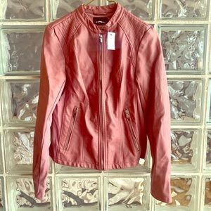 Never Worn- Express Vegan Leather Jacket